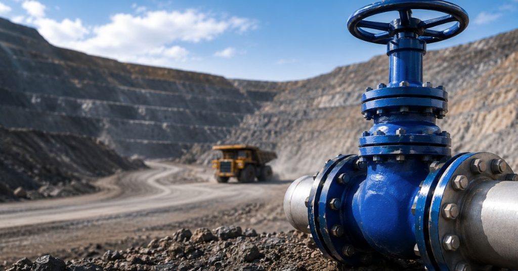 Soluciones en válvulas para minería: eficiencia, seguridad y resistencia en entornos de alta exigencia